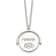 Sterling Silver I Love You Forever Necklace