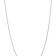 Rhodium Over 14k White Gold 1.30mm Solid Diamond-Cut Rope 24 Inch Chain