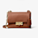 Michael Kors Cece Small Brown Shoulder Bag