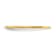 10K Yellow Gold 1.2mm Half Round Satin Stackable Expressions Band
