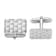 Sterling Silver Rhodium-plated Cuff Links