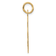 14k Yellow Gold Medium PARAMEDIC Medical Pendant
