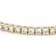 CZ Flex Bangle In 18K Gold Over Brass 9.23ctw