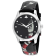 Gucci Women's G-Timeless Black Dial, Multi-color Leather Strap Watch