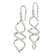 Sterling Silver Polished Corkscrew Twisted Dangle Earrings