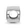 Sterling Silver LogoArt Delta Delta Delta Oval Greek Letters Bead