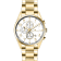 Oceanaut Men's Escapade White Dial, Yellow Stainless Steel Watch