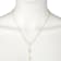 White Topaz 14k Yellow Gold Drop Necklace 3.51ctw