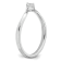 Rhodium Over 14K White Gold First Promise Polish Round Diamond
Promise/Engagement Ring 0.10ctw