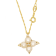 5-5.5mm Round White Freshwater Pearl and White Topaz 14K Yellow Gold
Over Sterling Silver Necklace