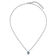 Rhodium Over Sterling Silver Crystal Double Ocean Wave 16 + 2 Inch
Extension Necklace