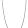 Rhodium Over 14k White Gold 3.75mm Solid Diamond-Cut Rope 28 Inch Chain