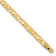 10k Yellow Gold 7mm Textured Nugget Bracelet