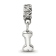 Sterling Silver Dog Bone Dangle Bead
