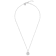Initial R Charm Pendant Necklace In Silver-Tone