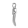 Rhodium Over 14k White Gold Diamond Heart Pendant