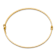 10k Yellow Gold 3mm Polished Hinged Bangle Bracelet