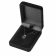 Multi-color Cubic Zirconia 14k White Gold Pendant With Chain 2.00ctw