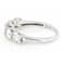 Lab-Grown Diamond Five-Stone Band Ring In 14K White Gold 2.00ctw