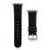 Gametime MLB Kansas City Royals Black Leather Apple Watch Band (38/40mm
S/M). Watch not included.