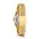 Mens Charles Hubert IP-plated Stainless Steel White Dial Watch