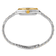 Mens Charles Hubert IP-plated Two-tone Off White Dial Watch