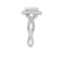 White Cubic Zirconia Platinum Over Sterling Silver Ring 2.68ctw