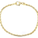 Cardano Link Bracelet In 18K Gold Over Bronze