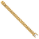 14k Yellow Gold and 14k White Gold 14mm Hand-polished Traditional Curb
Link Bracelet