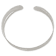 Sterling Silver Solid Polished Hammered Fancy Cuff Bracelet