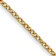 14k Yellow Gold 1mm Solid Round Open Link Cable 14 Inch Chain