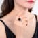Smoky Quartz with Cubic Zirconia Accents 18K Yellow Gold Over Sterling
Silver Halo Ring, 5.99ctw