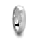 CHANDLER Domed Hammered Finish White Tungsten Ring 6mm