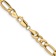 14k Yellow Gold 6.25mm Figaro Link 18 Inch Chain