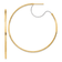 14k Yellow Gold and 14k White Gold 2 3/16" Large Diamond-Cut
Polished Hoop Earrings