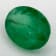 Zambian Emerald 7.88x5.9mm Oval 1.15ct