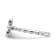 Rhodium Over Sterling Silver Stackable Expressions Cross Lab Created
Ruby Ring 0.14ctw