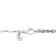 4-4.5mm Off-Round White Freshwater Pearl Sterling Silver Station Necklace