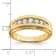 10K Yellow Gold Lab Grown Diamond, SI1/SI2, G H I, Men's Ring