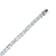 CZ Tennis Bracelet In Sterling Silver 7 Inch