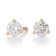 Certified White Lab-Grown Diamond H-I SI 14k Yellow Gold Martini Stud
Earrings 0.75ctw