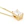 Lab-Grown Diamond Emerald-Cut Slide Pendant In 14K Gold Over Sterling
Silver 0.50ctw