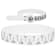 Ring Sizer with Magnifying Glass and Wrist Sizer in White