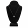 14K White Gold Necklace Round HaloCubic Zirconia Solitaire1.25CTW 18
Inch .60mm Box Link Chain