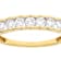 Lab-Grown Diamond Band Ring In 14K Yellow Gold Over Sterling Silver