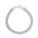 Sterling Silver 6mm Bismark Chain Bracelet