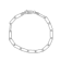 Sterling Silver 5mm Paperclip Chain Bracelet