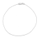 Sterling Silver 1.2mm Diamond-cut Ball Chain Anklet