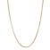 14K Yellow Gold Over Sterling Silver 3mm Popcorn Chain Necklace