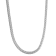 Sterling Silver 3.3mm Foxtail Chain Necklace